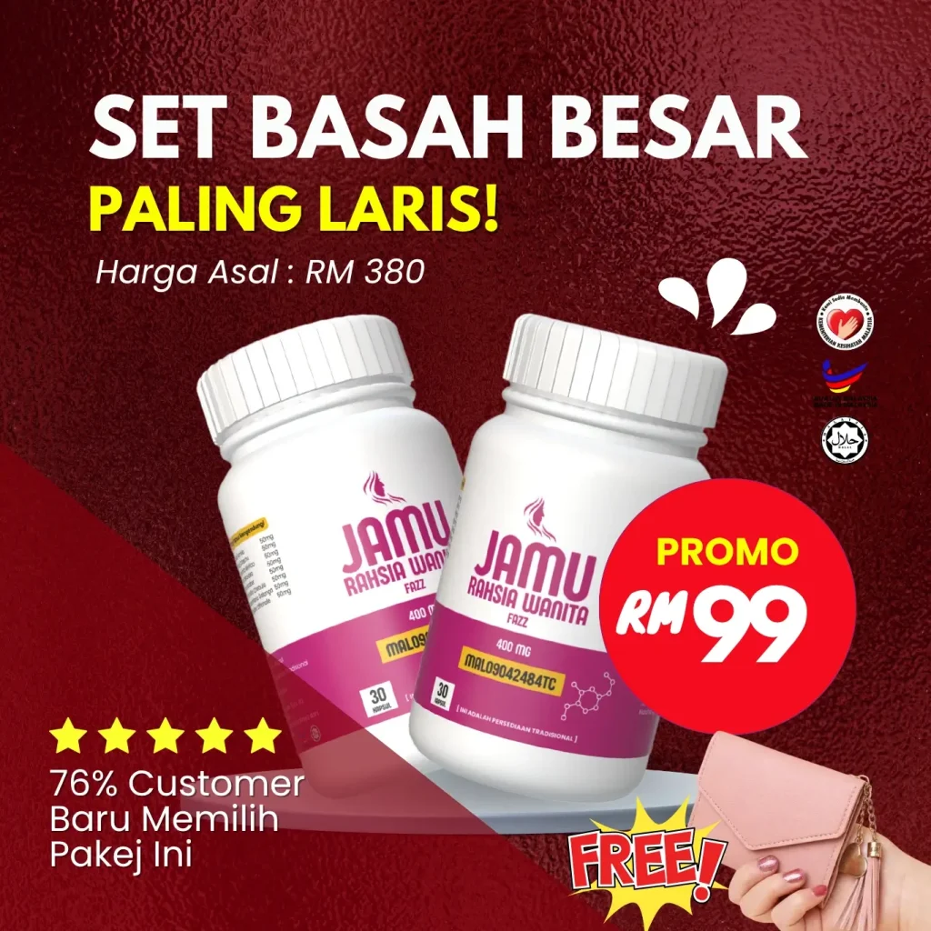JAMU RAHSIA WANITA - 2 BOTOL